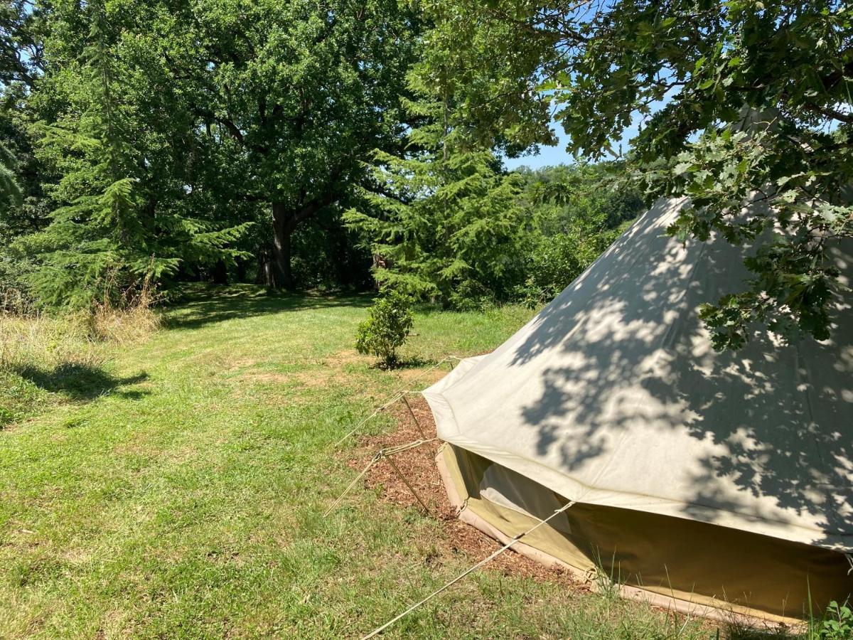 Tente Bivouac Option Bain Chauffee Au Bois Idrac-Respailles Ngoại thất bức ảnh