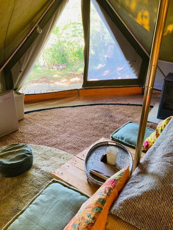 Tente Bivouac Option Bain Chauffee Au Bois Idrac-Respailles Ngoại thất bức ảnh