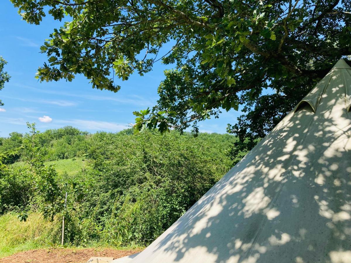 Tente Bivouac Option Bain Chauffee Au Bois Idrac-Respailles Ngoại thất bức ảnh